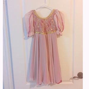 Professional pink ballet costume